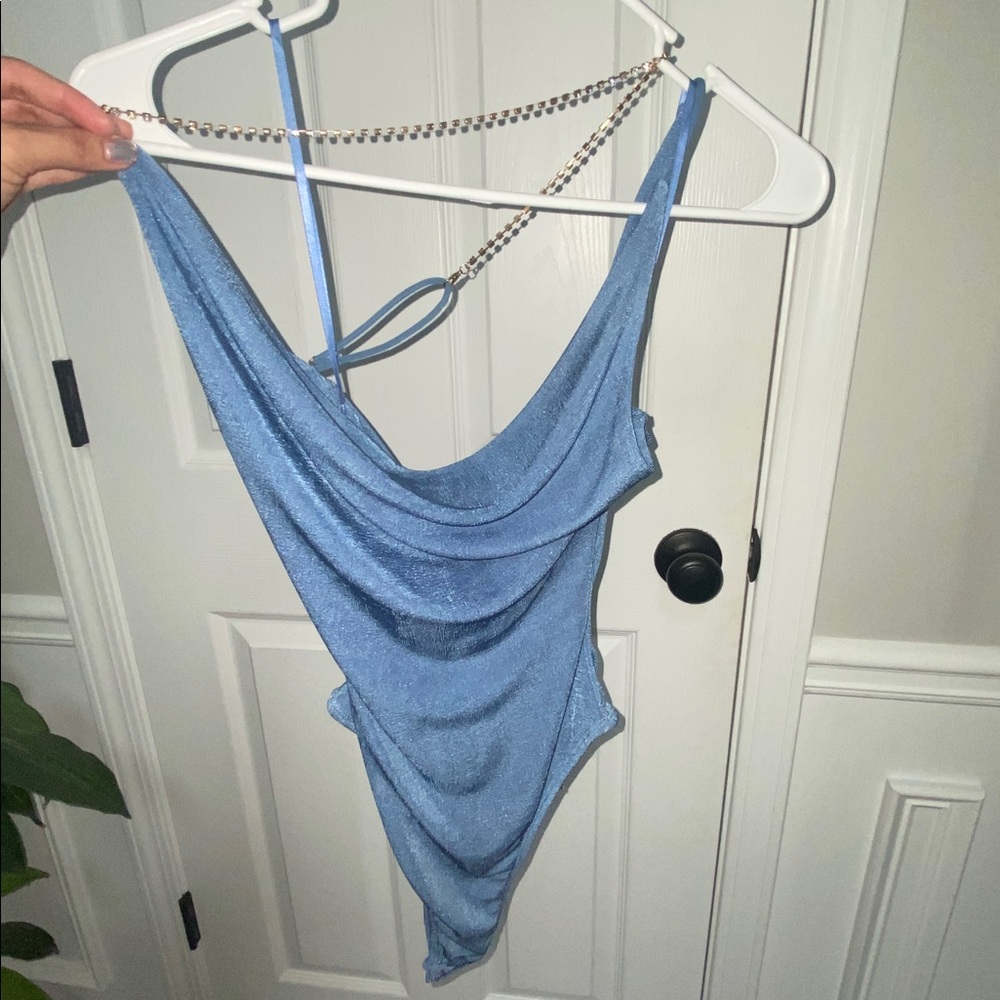 JLUXLABLE Slate Blue Slinky Set - Picture 7 of 7